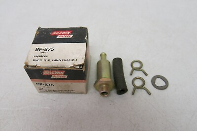 #ad Vintage Baldwin Filter BF 875 Fuel Filter for 1966 1966 Ford Passenger amp; Pickup $16.99