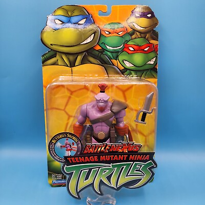 #ad Teenage Mutant Ninja Turtles Butterfly Swords 2004 BATTLE NEXUS Figure TMNT $28.76