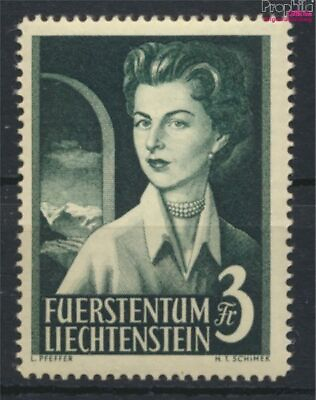 #ad Liechtenstein 333 with hinge 1955 Princely 9789228 $29.86