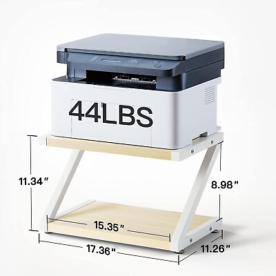#ad Printer Stand Desktop Stand for Printer Printer Stand with Storage Printer... $42.38