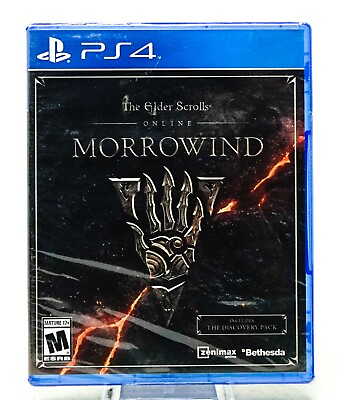 #ad The Elder Scrolls Online: Morrowind Sony PlayStation 4 PS4 2017 NEW amp; SEALED $24.99