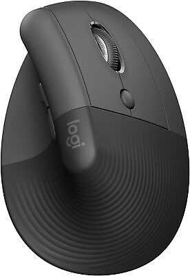 #ad Logitech Lift Vertical Graphite Wireless Ergonomic Mouse $39.99