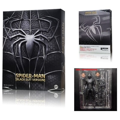 #ad Pre sale S.H.Figuarts Spider Man No Way Home Black Suit Ver Figure Tobey Maguire $35.00
