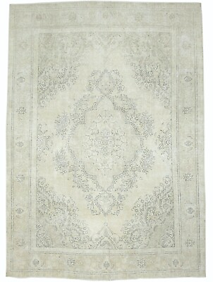 #ad Antique Distressed Vintage Floral 9X13 Living Room Decor Oriental Rug Carpet $1136.46