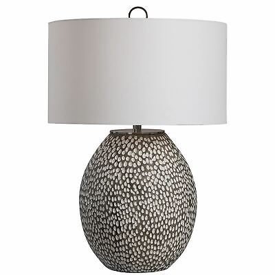 #ad Uttermost 28448 1 Cyprien Gray White Table Lamp $415.80