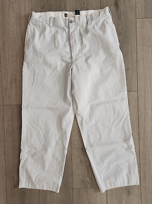 #ad Gap Chino Pants Men#x27;s 34 x 26.5 * Light Stone Beige Casual Clean Cut High Rise $13.97