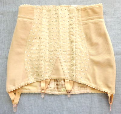 #ad Pretty Corset Suspender Vintage Fitting Mireille L FR42 44 US10 12 UK14 16 $82.11