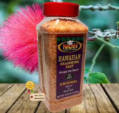 #ad NOH Foods Of Hawaii Hawaiian ALAEA amp; Rock SALT Medium grains POKE SALT 2.5 lbs $30.00