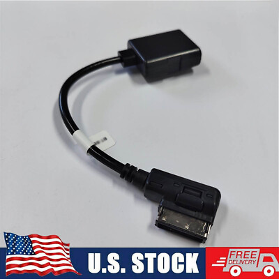 #ad Car Wireless Bluetooth Module Aux Cable Adapter For Mercedes Benz 2009 UP Model $23.99