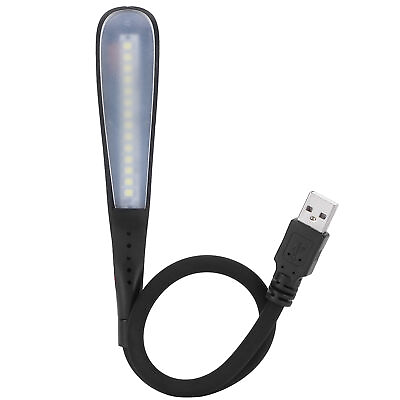 #ad USB Reading Light 14LED Night Lamp Brightness Flexible W Touch Swi US $9.58