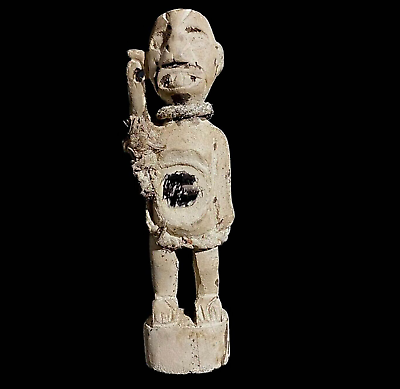 #ad African Tribal Art Carved Statue Tribal Wood Power Figure Nakodi nakisi 7667 $80.15