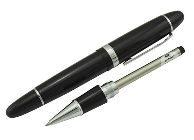 #ad Jinhao 159 Noble Black Roller Ball Pen Big and Heavy $9.99