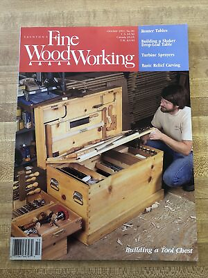 #ad Fine Woodworking Magazine September October 1991 Writing Desk Ball Bearings $15.99
