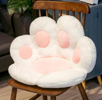 #ad 70*60Cm Kawaii Cat Paw Plush Toys Cute Soft Stuffed Floor Cushion Chair Sofa But $17.62