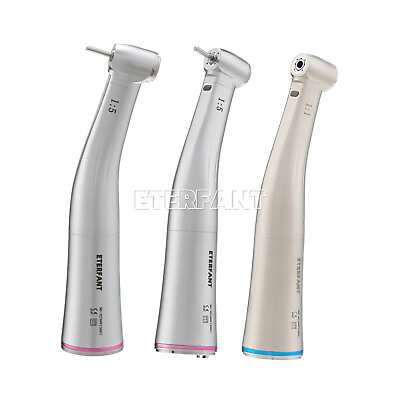 #ad Dental 1:1 1:5Increasing Contra Angle Optic LED Handpiece Fit NSK Electric Motor $120.95