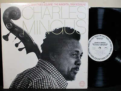 #ad CHARLES MINGUS Nostalgia In Times Square 2 LP COLUMBIA STEREO PROMO 1979 Jazz $75.00