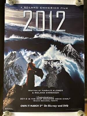 #ad 2012 Film 2009 Original Movie Poster One Sheet 27x40 Double Sided $67.49