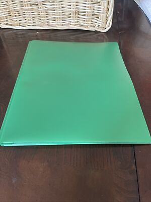 #ad 1 Green office depot folder quality brand new $4.88