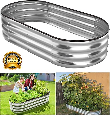 #ad Galvanized Raised Garden Bed KitGalvanized Planter Garden Boxes Outdoor $35.99