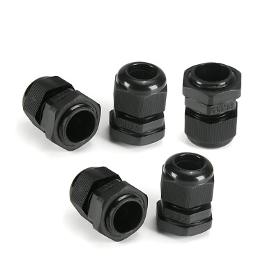 #ad 45 90pcs PG13.5 Strain Relief Cord Grip IP68 Cable Glands for 6 12mm Dia. Cable $16.99