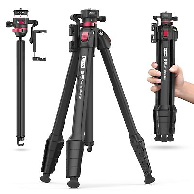 #ad Ulanzi Tripod Camera Travel Lightweight with Claw Quick Release Made of Aluminum $120.75