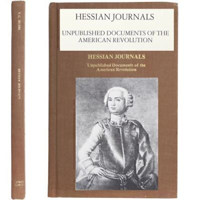 #ad HESSIAN American Revolution Unpublished Journals NYC Jaeger Corps Skirmishes 1st $262.50