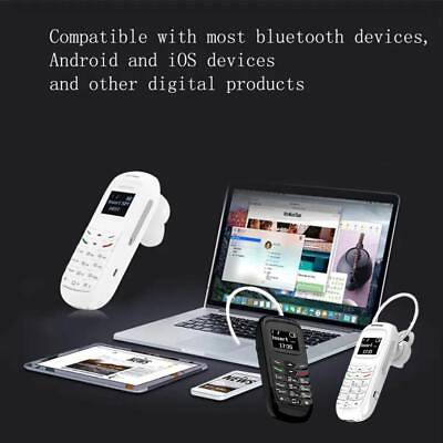 #ad Mini Cell Phone Telephone Bluetooth Dialer GSM Smart L8STAR Tiny Phone L3US W8A7 $10.67