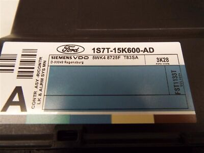 #ad Chassis ECM Multifunction General Electric Module Fits 01 04 FOCUS 161168 $82.49