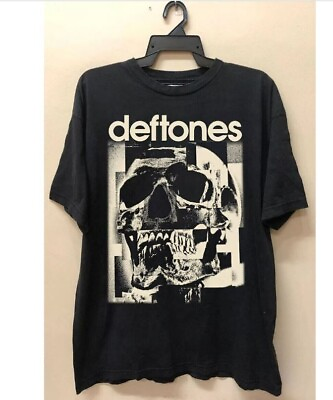 #ad Deftones Clothing shirt Skull 90s Deftones Vintage Graphic Unisex Tshirt KH2512 $16.99