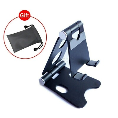 #ad Universal Cell Phone Tablet Desk Stand Holder Mount Cradle Adjustable Foldable $20.72