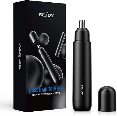 #ad Nose Hair Trimmer For Men#x27;s Nose amp;Ear Hair Trimmer Clipper Painless With Battery $9.98