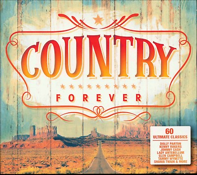 #ad 60 Great COUNTRY Hits * 60#x27;s 70#x27;s 80#x27;s * New 3 CD Boxset * All Original Hits $13.97