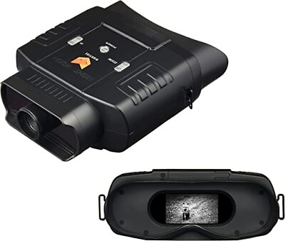 #ad NightFox 100V Widescreen Digital Night Vision Infrared BinocularZoom 3x20 Black $26.69