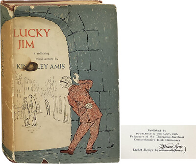 #ad Kingsley Amis Lucky Jim Signed 1st Edition 1954 $1092.50