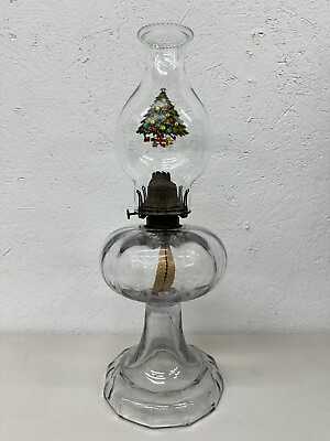 #ad Vintage Oil Kerosene Lamp Antique Christmas Tree Shade 17 1 2” $42.50