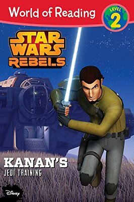 #ad World of Reading Star Wars Rebels Kanan#x27;s Jedi Training: Level 2 Disney Bo... $5.35