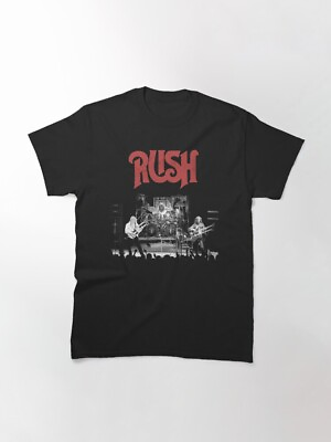 #ad Rush Band Classic T Shirt Vintage Retro Unisex T Shirt $22.99