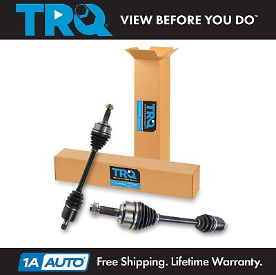 #ad TRQ New CV Joint Axle Shaft Assembly Front Pair Set for 03 07 Accord 3.0L V6 $129.95