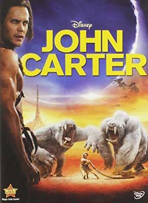 #ad John Carter DVD By Taylor KitschLynn Collins GOOD $5.79