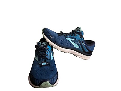 #ad Brooks Adrenaline GTS 18 Womens Blue Lace Up 1202681B495 Running Shoes Size 8.5B $7.77