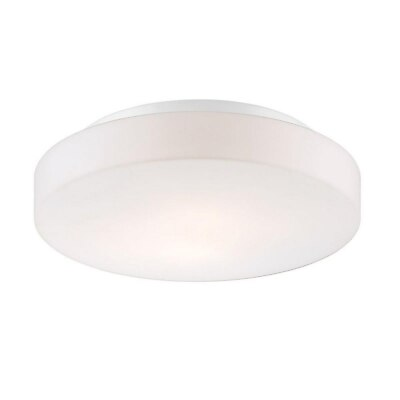 #ad 2 Light Flushmount with Opal White Glass 3 inches Ceiling Mount Ceiling $175.95