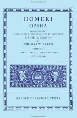 #ad Iliad Books 13 24 Oxford Classical Texts: Homeri Opera Vol. 2 by Homer $14.99
