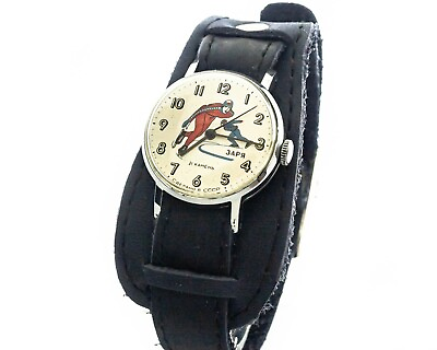 #ad Zaria Mechanical Women#x27;s Russian Wristwatches Classic Vintage Watch Antique USSR $50.00