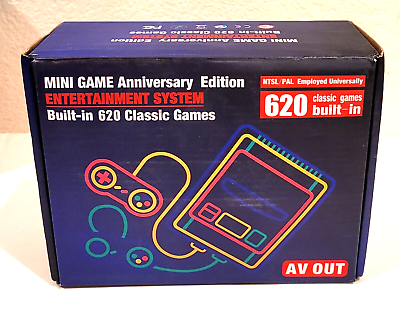 #ad Mini Game Anniversary Edition 620 Classic Games Entertainment System $12.99