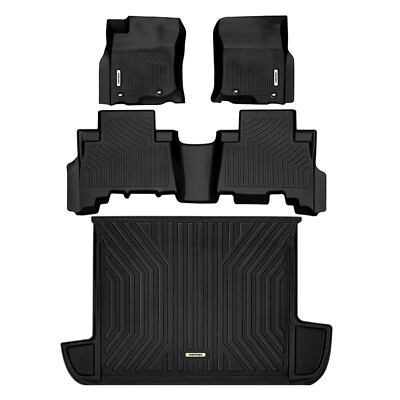 #ad OEDRO Floor Liners Mats amp; Rear Cargo Liners for 2013 2024 Toyota 4Runner TPE $114.99