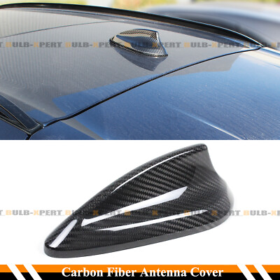 #ad FOR BMW X3 X4 X3M X4M X5 X6 X5M X6M X7 CARBON FIBER SHARK FIN ANTENNA COVER CAP $37.99