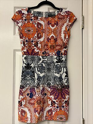 #ad Venere Dress. Colorful Designer. Size 4. All Seasons. Casual Work Office $11.50