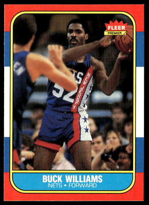 #ad 1996 Fleer #10 Buck Williams Basketball New Jersey Nets $10.50
