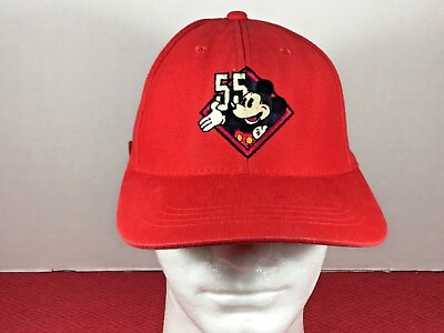 #ad Mickey 55 Cap Hat. Used. Fast free shipping. $14.95