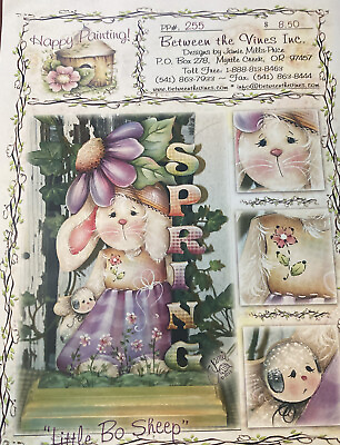 #ad Tole Pattern Packet: Little Bo Sheep by Jamie Mills Price $8.25